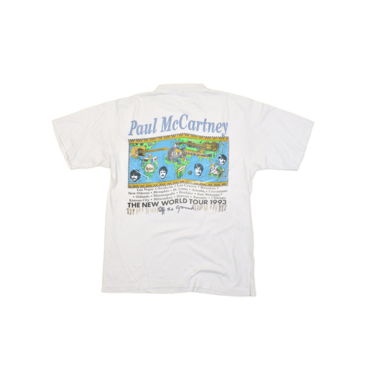 PAUL YOUNG WORLD TOUR 1987 Tシャツ フリーサイズ PAUL YOUNG WORLD TOUR 1987 Tシャツ フリーサイズ