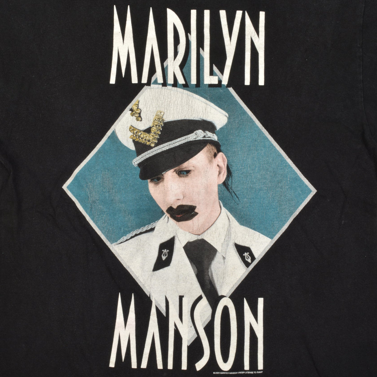 Black Vintage T-Shirt - Marilyn Manson Grotesk Burlesk - L ...