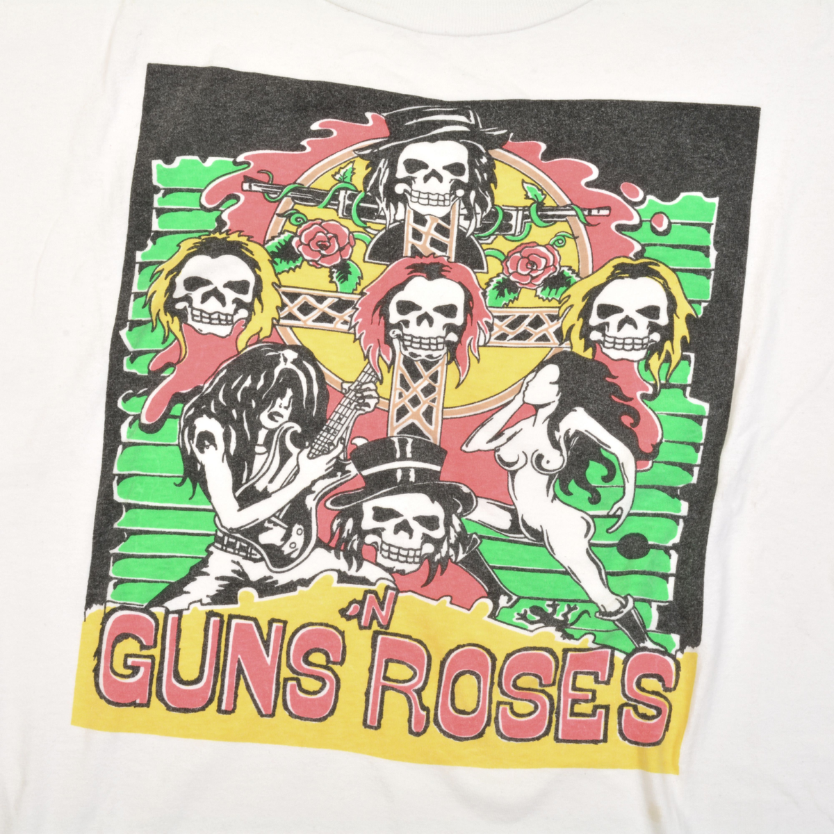tshirt-blanc-guns-dead-