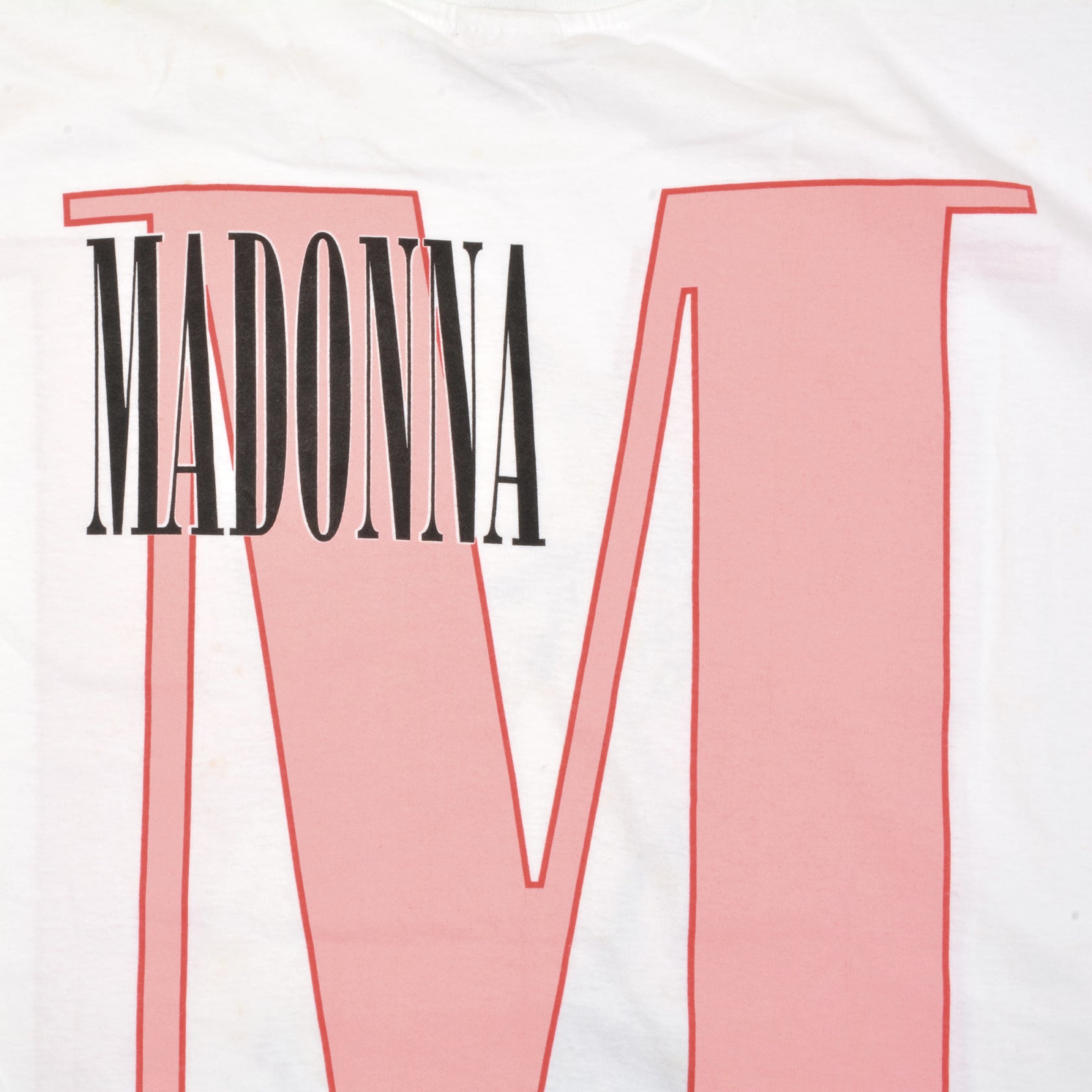 White Vintage T-Shirt - Madonna - L'ÉTIQUETTE